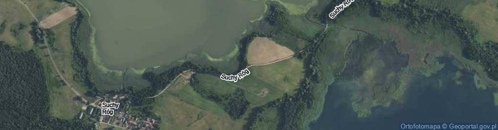 Zdjęcie satelitarne Suchy Róg ul.